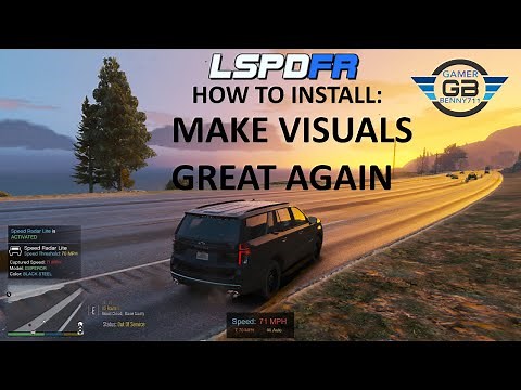 How To Install Make Visuals Great Again 2.65. MVGA GRAPHIC MOD |FAST/EASY|LSPDFR