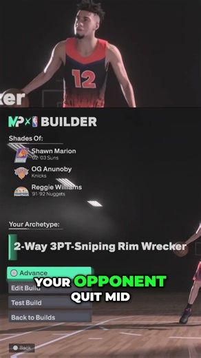 NBA 2K24: UNSTOPPABLE 6'8 Demigod Build! #shorts