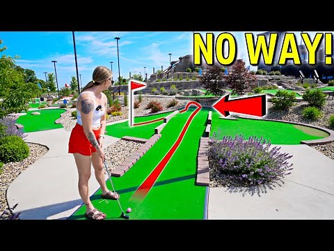 One of Elisha's Craziest Games Yet! - Wild Hole in Ones!