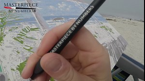 Masterpiece By Numbers for Adults | Rolled Canvas | Acrylic Paints | Painting by Number | Early to Rise Paint by Number Kit | Brushes Included | Arrives in Cardboard Tube | USA Company