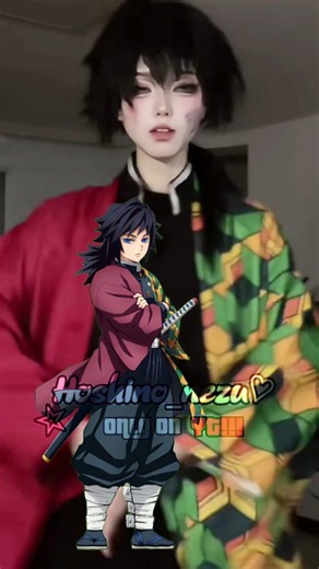 wait for giyu 🤭💗 demon slayer boys singing Scott and Zelda #viral #trending #kny #anime #cosplay