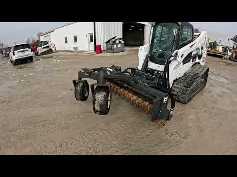 2021 BOBCAT 72SCH "Harley Rake" Soil Conditioner Operational Video $8,900