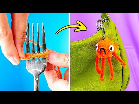 🐟 DIY CUTE KEYCHAIN! Fun & Easy Accessory You Can Make at Home 💕🌟