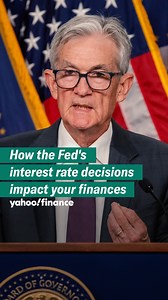 4.4K views · 44 reactions | How the Fed's interest rate decisions impact your finances: | Yahoo Finance | Facebook