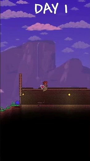 100 Days Terraria Master Mode - Day 1 #shorts #terraria