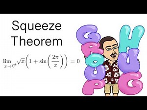Squeeze Theorem - Full Example Explained