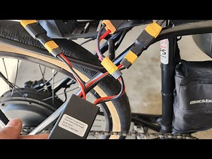 ZOOZ 1100 UU EBIKE TWO 52 VOLT BATTERY BLENDER INSTALL #more miles #morespeed