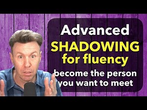 Shadowing for Fluency High-Level English Speaking Practice