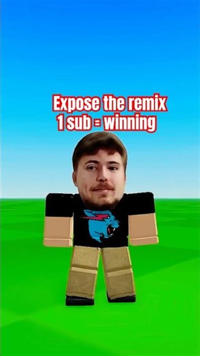 Exposing The Remix 👀⚠️ Mr. Beast🐯#tryit #mrbeast #roblox