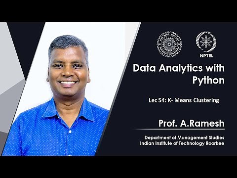 Lec 54, K- Means Clustering