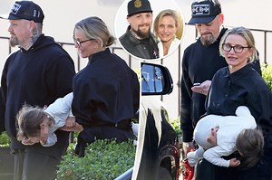 Cameron Diaz and Benji Madden spotted on rare family outing with daughter Raddix, 3