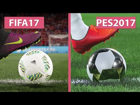 FIFA 17 Demo vs. PES Pro Evolution Soccer 2017 – Graphics Comparison on PS4