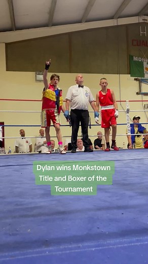 Dylan won the Monkstown Box Cup Champion and was also voted best overall boxer of the tournament. #boxing #fighting #championships #champion #no1 #competition #winner #fighterslife #yashanddylanboxing #foryourpage #fyp