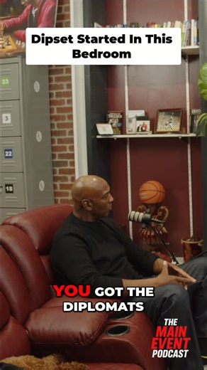 The Main Event Podcast on Instagram: "Dipset started in a bedroom. Cam'ron, Juelz, Dipset, Harlem. They repped Harlem hard. Salute to Cam, Digger, & the whole Dipset crew! See full episodes on YouTube on The Main Event Podcast. Link in bio. - - - #Dipset #Camron #JuelzSantana #Harlem #HipHop #MusicHistory #ReelsMusic #WaliyyDixon #MainEvent #TheMainEventPodcast #Podcast #AlCash"