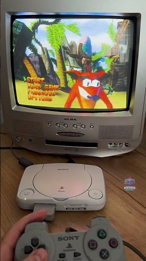 Crash Bandicoot on the PlayStation One