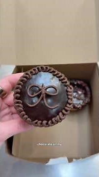 the cutest chocolate ganache cupcakes #culinaryschool