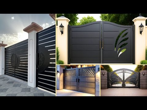 Latest Main Gate Design ideas for Modern Homes in 2026! Steel, Iron, and Laser-cut gate designs| #47
