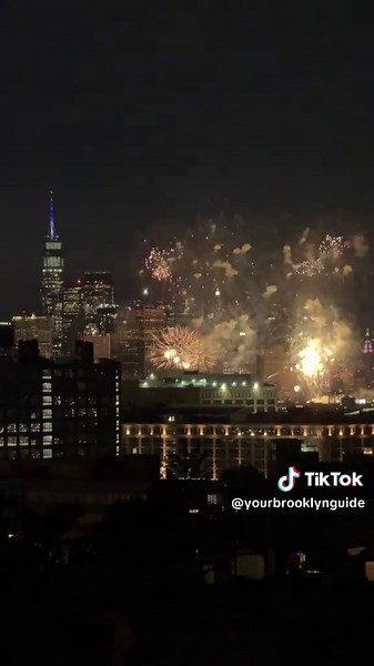 NYC Fireworks Show from Sunset Park: A Spectacular View