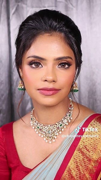 Stunning Indian Bridal Makeup Transformation Review