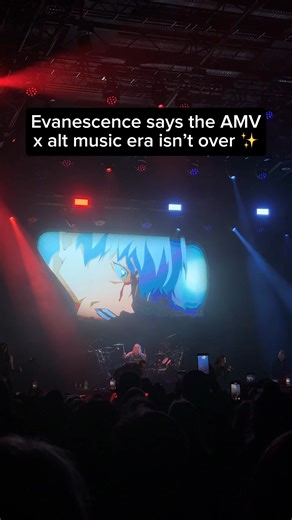 Evanescence played Afterlife during their Melbourne headline show ft. shots from the Devil May Cry anime 🔥 #evanescence #livemusic #melbourne #anime #devilmaycry | Blunt Mag