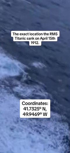 Exact Location of RMS Titanic's Sinking Revealed