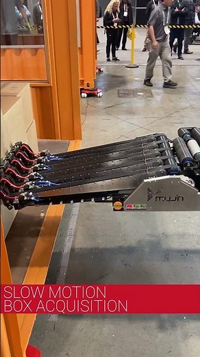 Mujin Robotics trailer unloading demo ProMat 2023