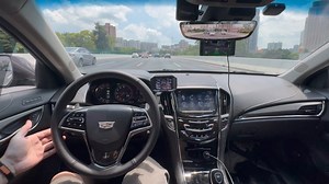 凯迪拉克ATS-L领先车型加装Openpilot，实现LCC车道居中，拔干变道，全程OP接管方向盘。