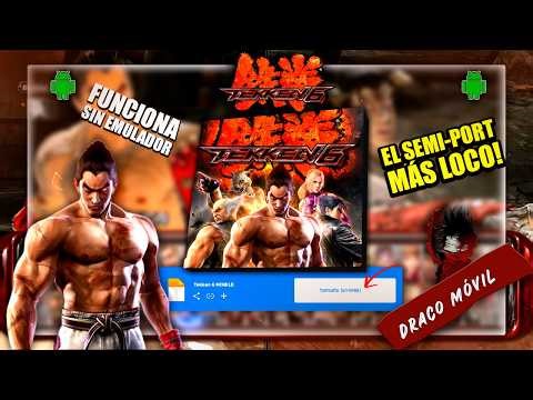 FINALMENTE TEKKEN 6 MOBILE PARA ANDROID 2026 SIN EMULADOR! CORRE EN CELULAR DE GAMA BAJA! [REVIEW]