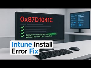Intune Error The Application Was Not Detected After Installation Completed Successfully 0x87D1041C