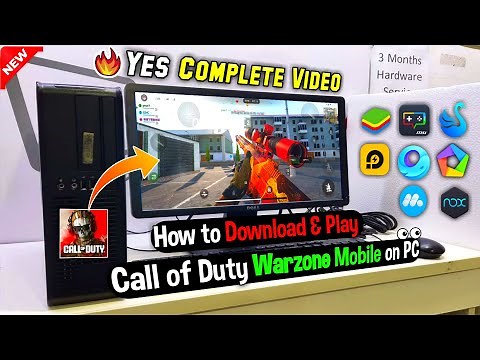 How to Download and Play COD Warzone™ Mobile on PC & Laptop (Final Video 2026)