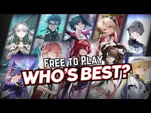 [WUWA] Who's Best 5* To Pull for F2P!? | Ranking ALL Best 5* To Start the Game! - Wuthering Waves