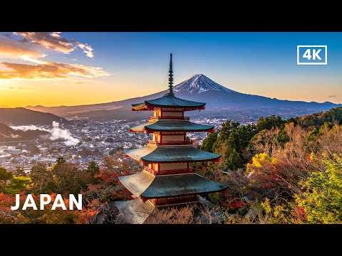 🇯🇵 Discover Japan 4K – Tokyo, Kyoto, Osaka Stunning Cities & Nature