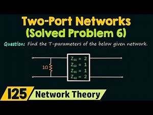 Mind Luster - Learn Two−Port Networks Solved Problem 6