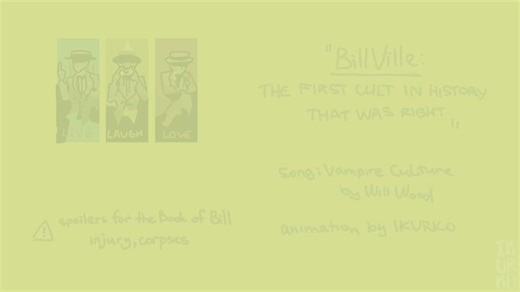 Vampire Culture Will Wood and Bill Cipher Animation