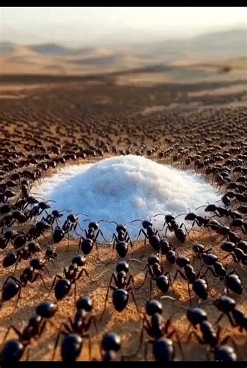 Ants Make Kaba Model 😱 #tiktoktrend