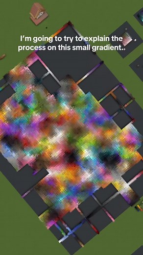 Bismuthief on Instagram: "Actually explaining how I make Minecraft gradients for my gradient board, and walking through every step and block placed. #minecraft #minecraftbuilds #gradient"