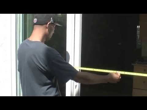 How to measure for a sliding screen door |Bull's Glass And Screen|