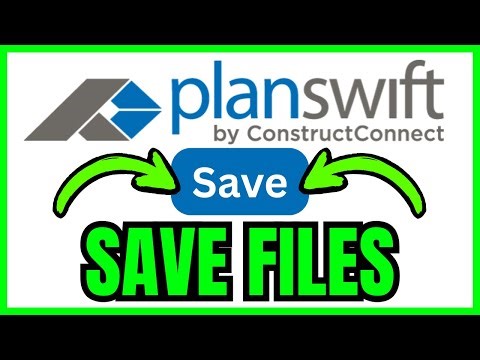 How To SAVE PlanSwift File (QUICK & EASY) 2026