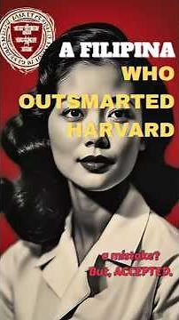 SHE OUTSMARTED HARVARD AND SAVED MILLIONS| Dr. Fe del Mundo