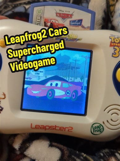 This toy is actually so much fun! It doesn't have the toy story game on it unfortunately, but it does have a built-in coloring/stickers feature that kiddo will absolutely love. I think this could be an amazing travel/airplane toy and will be tucking it away for that! #mcqueen #disneycars #leapfrog #toddlertoys #thrift
