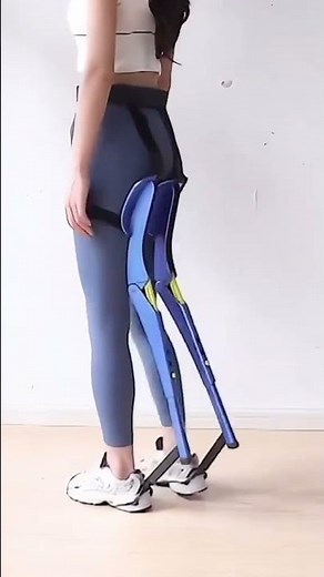 🪑 Never Stand Again? Wearable Invisible Chair Review & Demo! 🪑