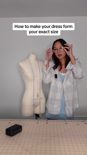 How to Pad Your Dress Form for Perfect Fit
