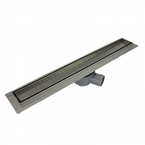 [Hot Item] Stainless Steel Channel Rectangular Linear Shower Floor Bathroom Waste Drain with Tile Insert