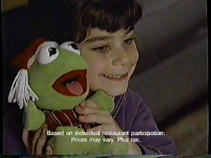 1988 McDonald's "Muppet Babies, Holiday Huggables" TV Commercial