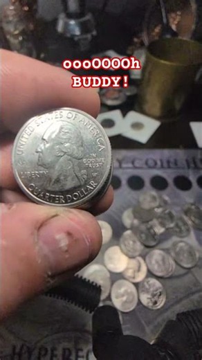 "W" MINT quarter find! Vending machine coins#quarters #coinhunting
