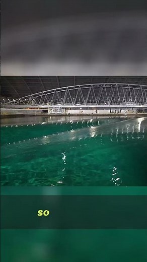 Amazing Wave Pool Demo: Science of Ocean Engineering! #shorts