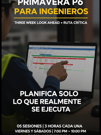 Primavera P6 #ingenieria #Mineria #proyectos