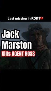 Jack Takes Down Agent Ross 😱 | RDR1 / #reddeadredemption #rdr #jackmarston