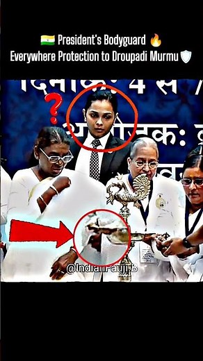 PRESIDENT'S BODYGUARD🔥 EVERYWHERE PROTECTION TO DROUPADI MURMU🇮🇳 LADY SPG COMMANDO POONAM GUPTA 🔥☠️