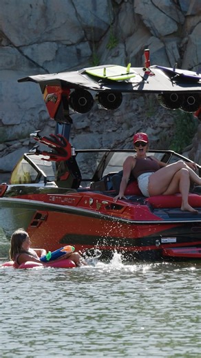 🌊 Pro-level waves. Luxury built in. 🚤✨ Introducing the 2026 Centurion Ri230 – the official tow boat of the World Wake Surfing Championship. At 23 feet, it’s the perfect size for riders chasing personal bests and families who want next-level comfort. From the Predator Power Tower to the Captive Touch HD Dash and seating for 14, the Ri230 proves you really can have it all. 🔥 Ride the boat that sets the standard. #CenturionBoats #Ri230 #WakeSurfLife #BoatLuxury | West Hawk Marine Ltd.